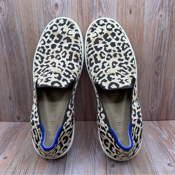 Rothy’s The Sneaker Slip On Desert Cat Leopard Cheetah Women's Size 8 - Picture 5 of 8